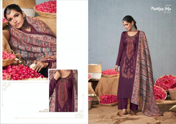 Mumtaz Muraad Heavy Embroidery Pakistani Suit Collection